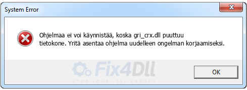 gri_crx.dll puuttuu